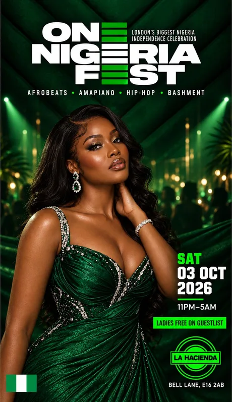 ONE NIGERIA FEST ( NIGERIAN INDEPENCE PARTY SATURDAY 3RD OCTOBER )
