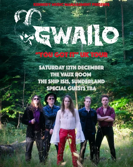 Gwailo + Special Guests at The Vaux Room at The Ship Isis, Sunderland