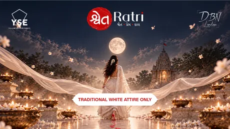 Shwet Ratri 🤍 The First Night of Tran Ratri