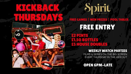 KICKBACK THURSDAYS