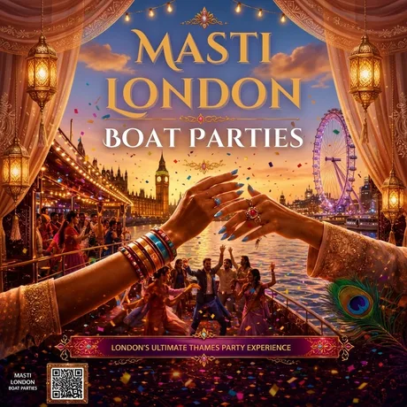Bollywood Bhangra and Desi Boat party with a free after-party - £15 flash sale