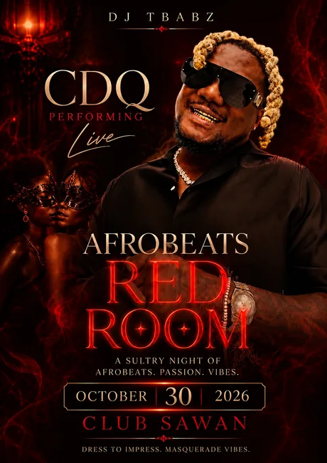 CDQ PERFORMING LIVE IN PLYMOUTH CITY AT AFROBEATS RED ROOM