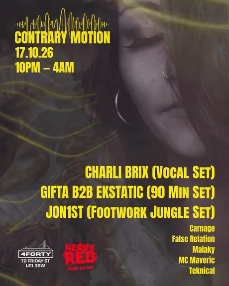 Contrary Motion: Charli Brix, Gifta, Ekstatic, Jon1st