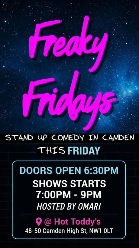 Freaky Friday's Comedy October 16th