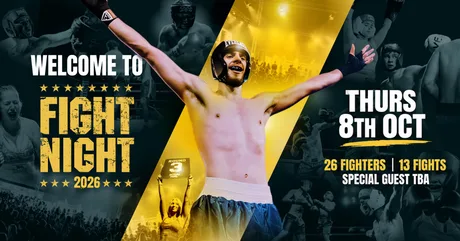 READING FIGHT NIGHT: THURSDAY 8TH OCT 2026 π₯