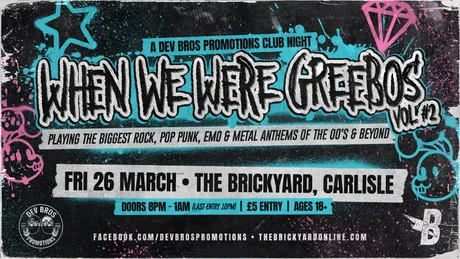 When We Were Greebos – Club Night
