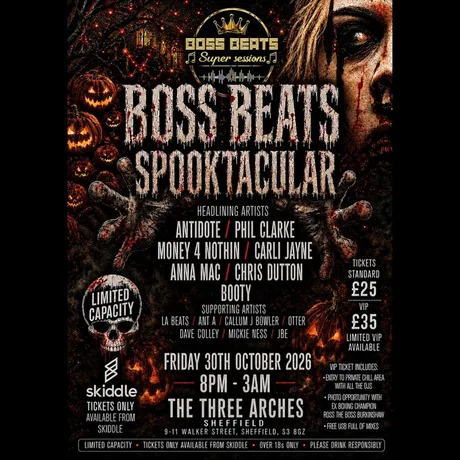 Boss Beats Super Sessions Spooktacular