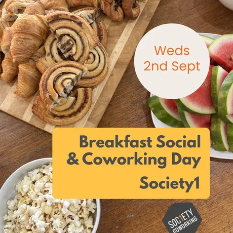 Breakfast Social and Coworking Day: September