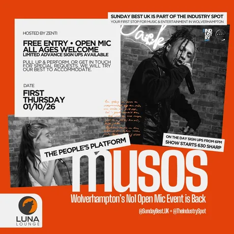 musos: The People's Platform (Wolverhampton's No.1 Open Mic)