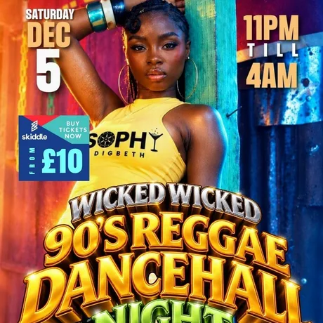 90S reggae dancehall night