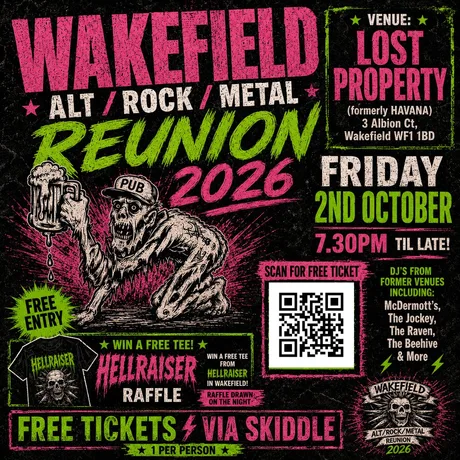 Wakefield ALT / ROCK / METAL Reunion 2026