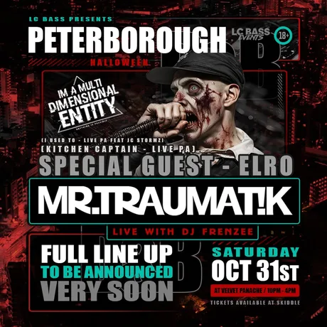 Mr Traumatik tour 2026 ft ELRO