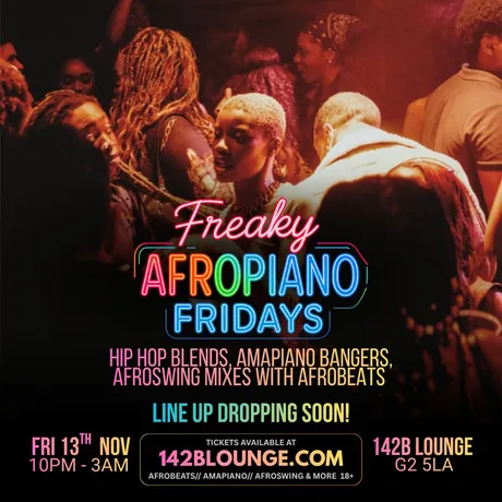 Freaky AfroPiano Fridays!!!