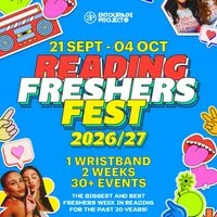Reading Freshers Fest 26/27 - ON SALE NOW