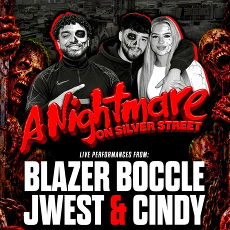 A Nightmare on Silver Street: BLAZER BOCCLE & JWEST x CINDY LIVE