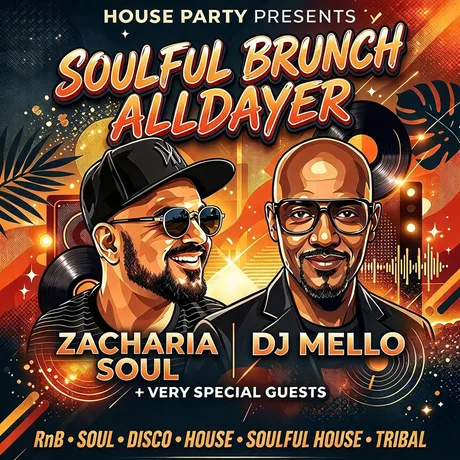 Soulful Brunch Day Party 2pm - 8pm GORSE HILL PUB