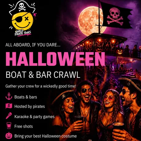 Halloween Boat & Bar Crawl