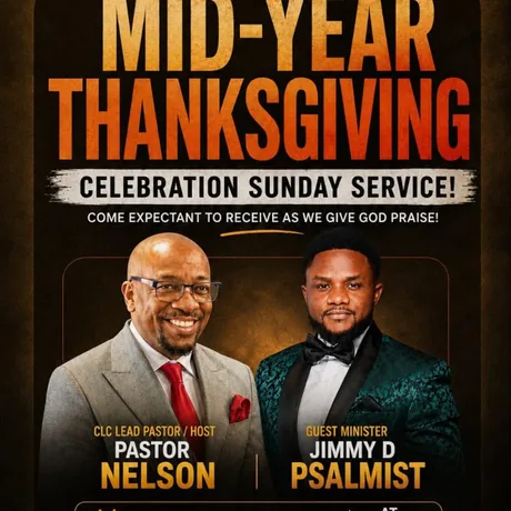 Mid-Year Thanksgiving Celebration Sunday Service