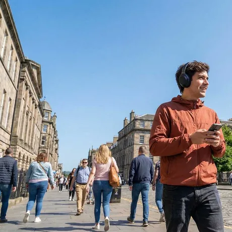 Edinburgh Audio Tour: Bridges, Burials & Monumental Mysteries