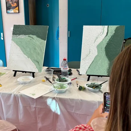 Textured Abstract Art Workshop