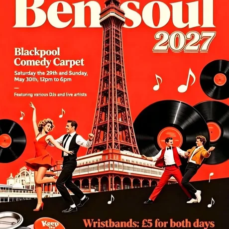 Benisoul Blackpool Comedy Carpet 2027....FY1 1AP