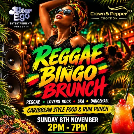 Alter Egos Bottomless Reggae Bingo Brunch - Croydon