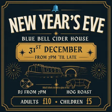 NYE at The Bluebell Cider House!