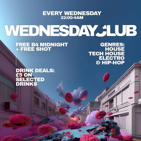 Wednesday Club: House, Tech House, Electro & Hip Hop
