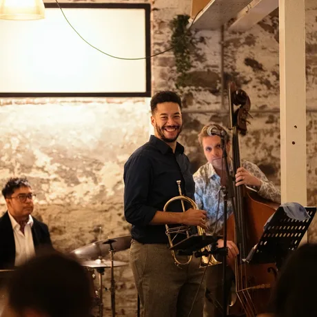 Basement Jazz with the Siglo Section Quartet