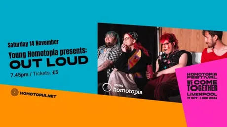 Young Homotopia presents: Out Loud