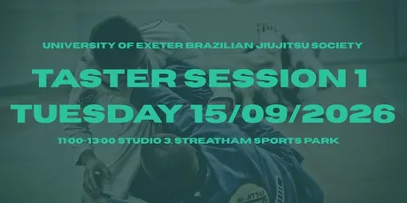 Brazilian JiuJitsu Taster Session 1