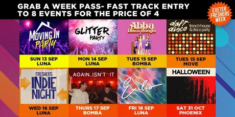 Exeter Freshers Week '26