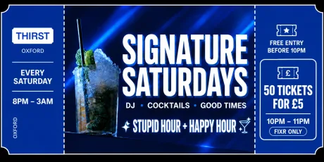 Signature Saturdays