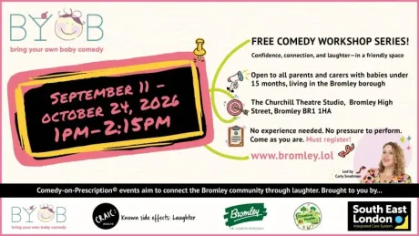 FREE Bring Your Own Baby (BYOB) Comedy workshop series