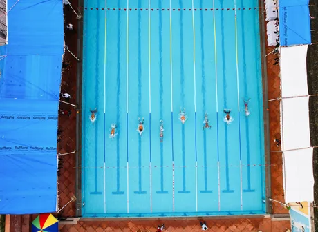 General Swim (Sauna and Steam Open) (Pool Lifeguard in 2 Lanes 2pm to 4pm)