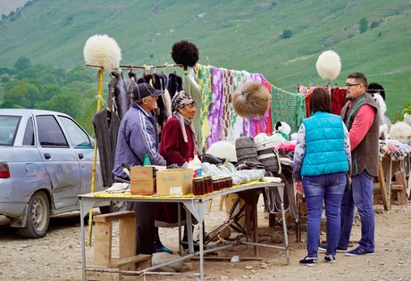 Balley Cashtal Market in the Square