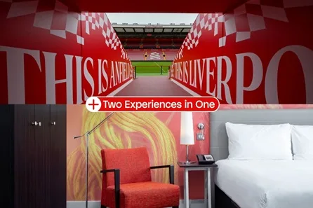 Liverpool FC Tour and Hotel Indigo One Night Summer Stay with Prosecco for Two