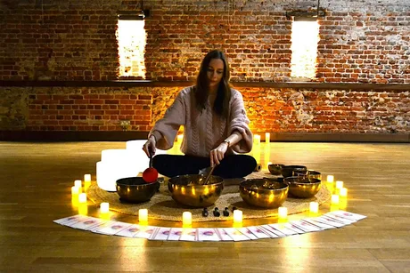 Cosy Candlelit Sound Bath - Cross Barn, Odiham