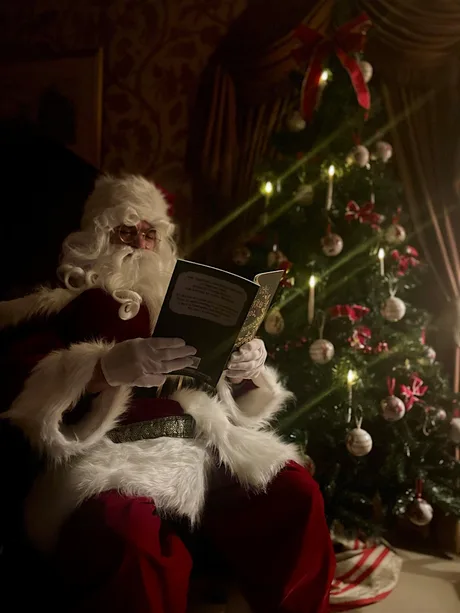 Father Christmas at Castle Fraser