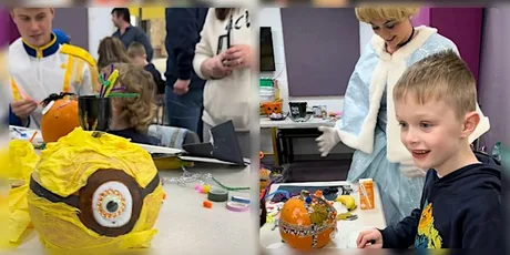 ASN Pumpkin Decorating - Cinderella & Prince charm *Aberdeen City Council*