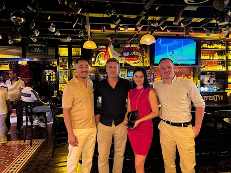 100 Cities Project: Glasgow | Dinner with New Friends