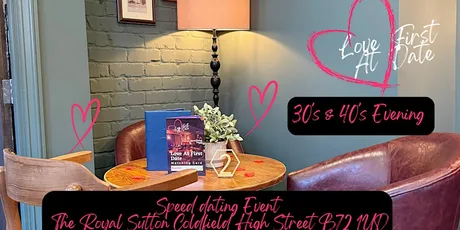 30's & 40's Speed Dating Evening in Sutton Coldfield Birmingham