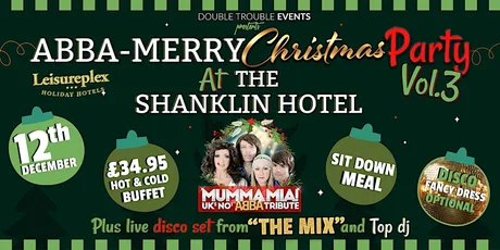 ABBA - Merry Christmas Party feat: Mumma Mia tribute, The Mix + DJ