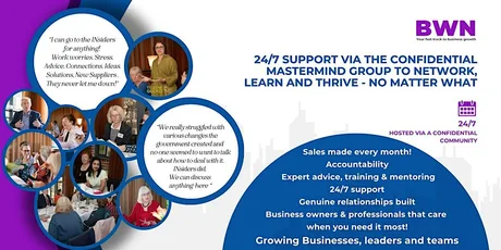 October Virtual UK Networking & business growth events - BWN INsiders