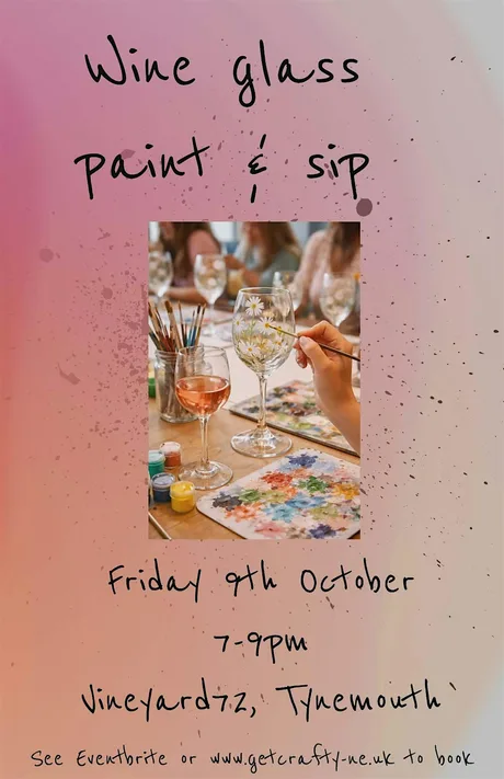 Wine Glass Paint & Sip