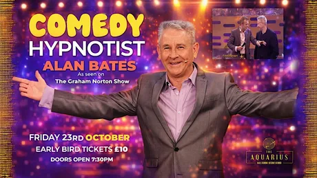 Comedy Hypnotist night with Alan Bates
