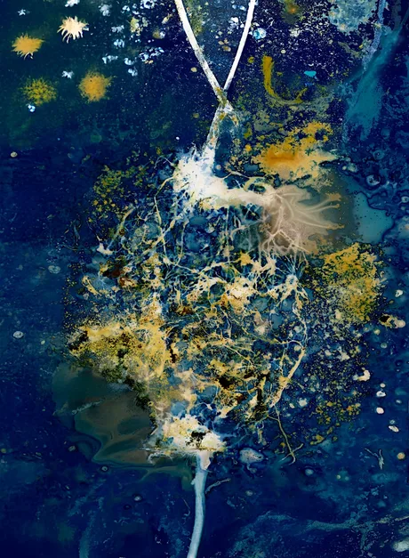 Creating cyanotypes - sun prints