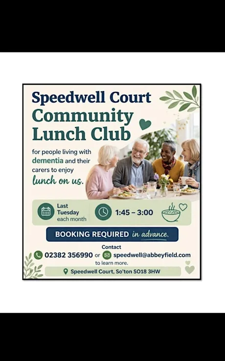 Speedwell Court Community Lunch Club