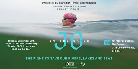 Transition Towns Bournemouth present 'Jo in the Water' + Filmmaker Q&A