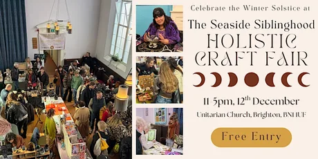 The Seaside Siblinghood Holistic Craft Fair - Winter Solstice